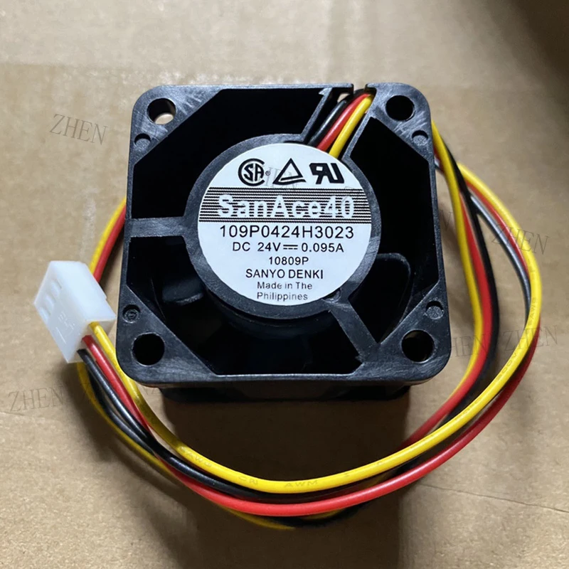 S New 109P0424H3023 24V 0.095A 3-wire server fan For Sanyo
S New 109P0424H3023 24V 0.095A 3-wire server fan For Sanyo