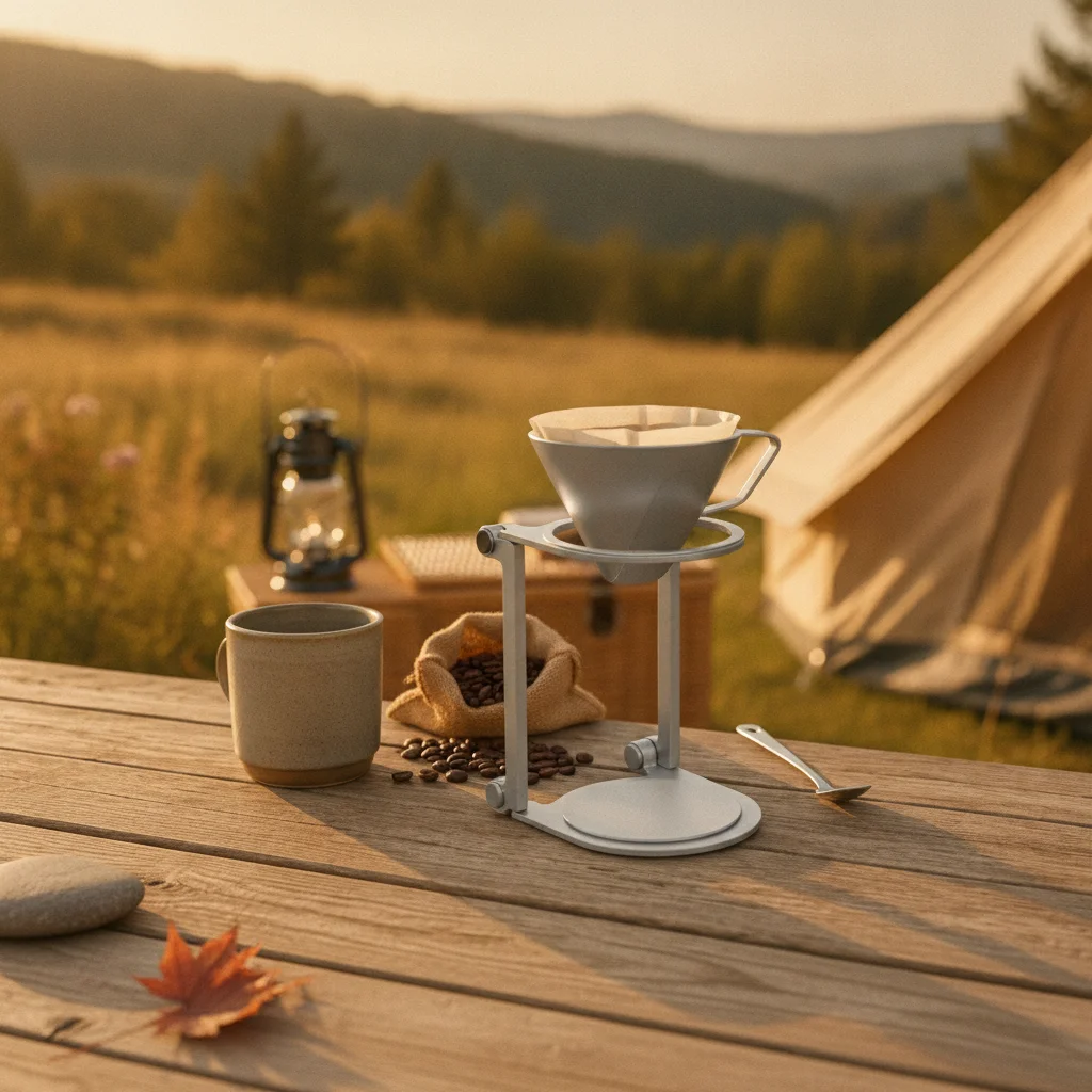 Folding Coffee Stand Universal Compatibility Foldable Coffee Brewer Stand Aluminum Alloy Stable Base for Outdoor
Folding Coffee Stand Universal Compatibility Foldable Coffee Brewer Stand Aluminum Alloy Stable Base for Outdoor