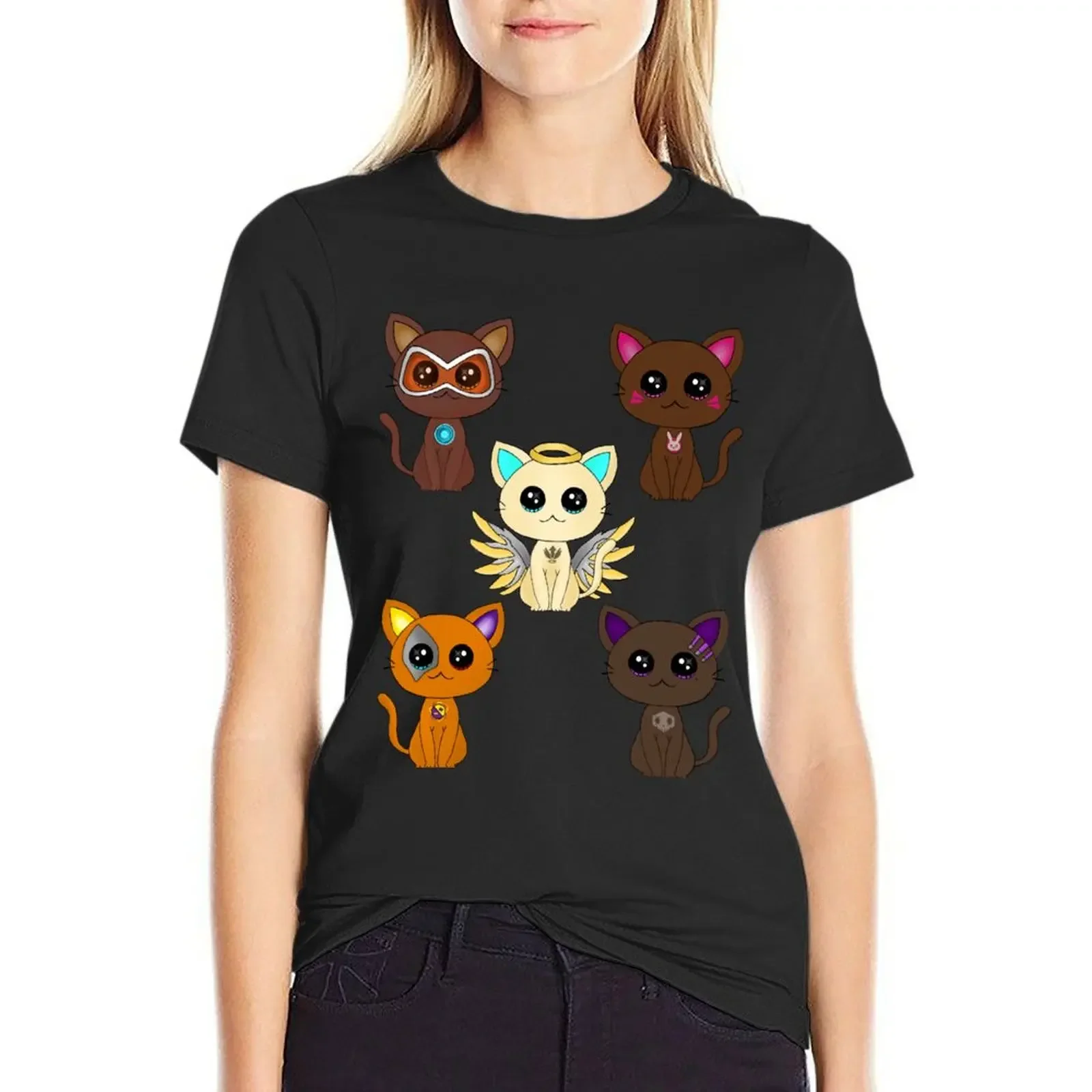 Cute Overwatch Gaming Cats T-Shirt korean fashion hippie clothes new edition customizeds Womens graphic t shirts
Cute Overwatch Gaming Cats T-Shirt korean fashion hippie clothes new edition customizeds Womens graphic t shirts