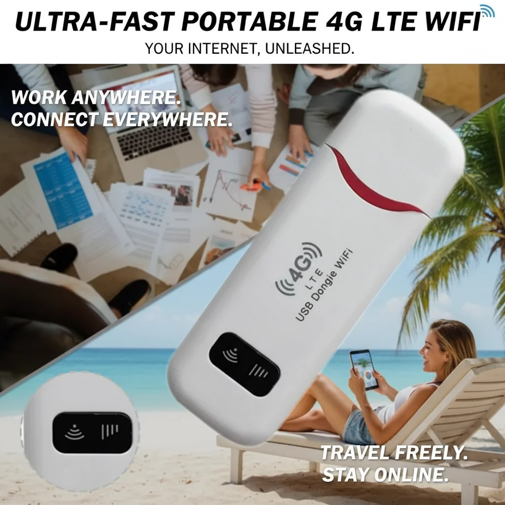 4G USB New Moon Tooth Global UFI Portable WiFi Internet Modem Cato Transmitter Dongle 1/3/5 Options Available
4G USB New Moon Tooth Global UFI Portable WiFi Internet Modem Cato Transmitter Dongle 1/3/5 Options Available
