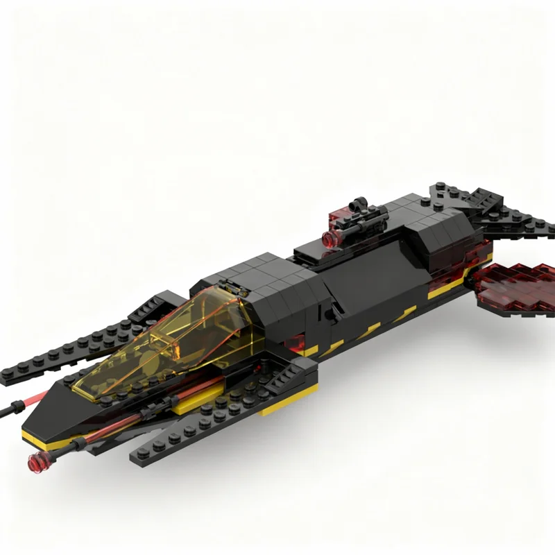 NEW 391PCS MOC Space Battle Blacktron Cruiser Mod Renegade Model Premium Display Assembly Building Blocks DIY Creative Gift Set
NEW 391PCS MOC Space Battle Blacktron Cruiser Mod Renegade Model Premium Display Assembly Building Blocks DIY Creative Gift Set