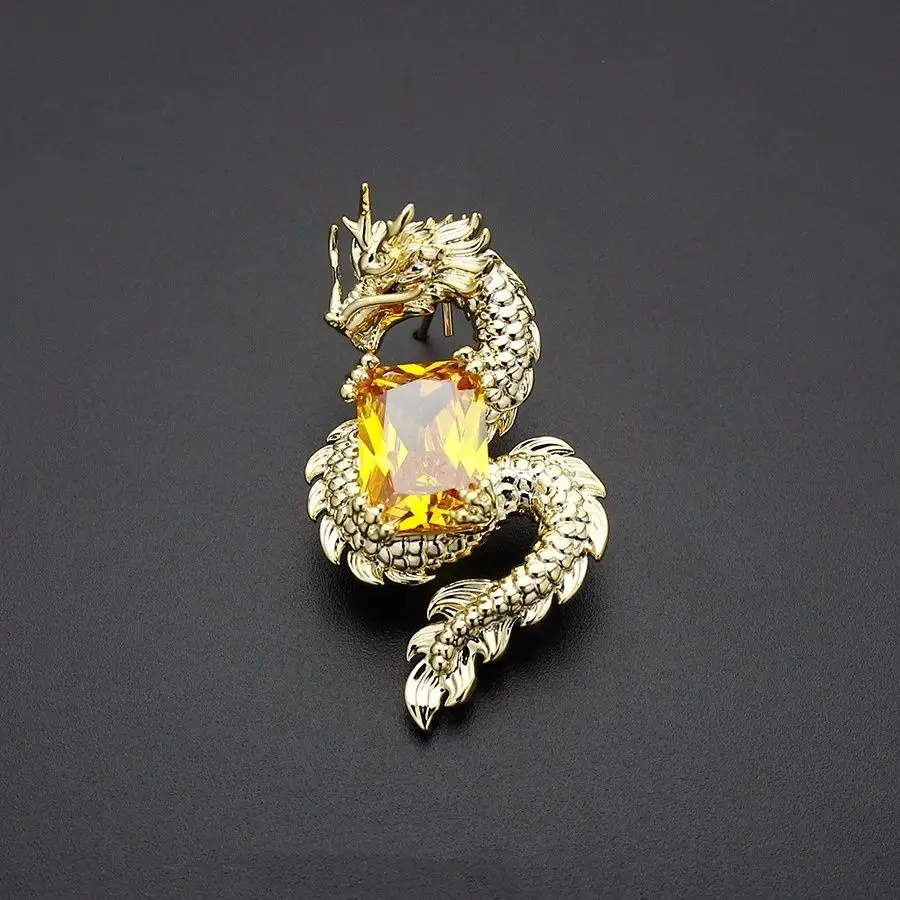 UMQ Original National Style Small Golden Dragon Brooch Micro Inlaid Zircon Fashion Personalized Pin Dragon Accessories Universal
UMQ Original National Style Small Golden Dragon Brooch Micro Inlaid Zircon Fashion Personalized Pin Dragon Accessories Universal