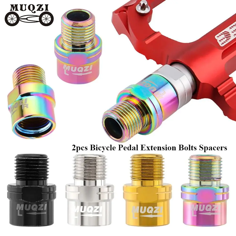 Accessories Bicycle Pedal Extender Axle Crank Shaft Crank Expander Bicycle Spacers Pedal Extension Bolts Foot Extender
Accessories Bicycle Pedal Extender Axle Crank Shaft Crank Expander Bicycle Spacers Pedal Extension Bolts Foot Extender