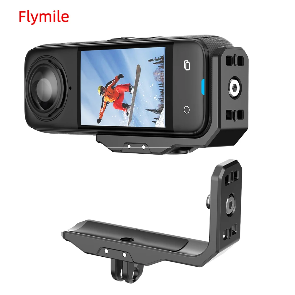 Flymile расширительный кронштейн для камеры Insat360 X5/X4, аксессуар для горизонтальной съемки, адаптер для крепления штатива/заполняющего света
Flymile расширительный кронштейн для камеры Insat360 X5/X4, аксессуар для горизонтальной съемки, адаптер для крепления штатива/заполняющего света
