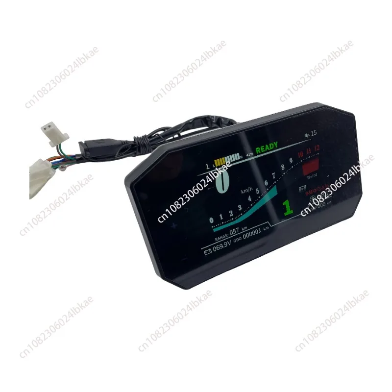 Speedometer dashboard display 48v 60v 72v 96v 108v with single wire and can bus for electric bike scooter motorcycle
Speedometer dashboard display 48v 60v 72v 96v 108v with single wire and can bus for electric bike scooter motorcycle