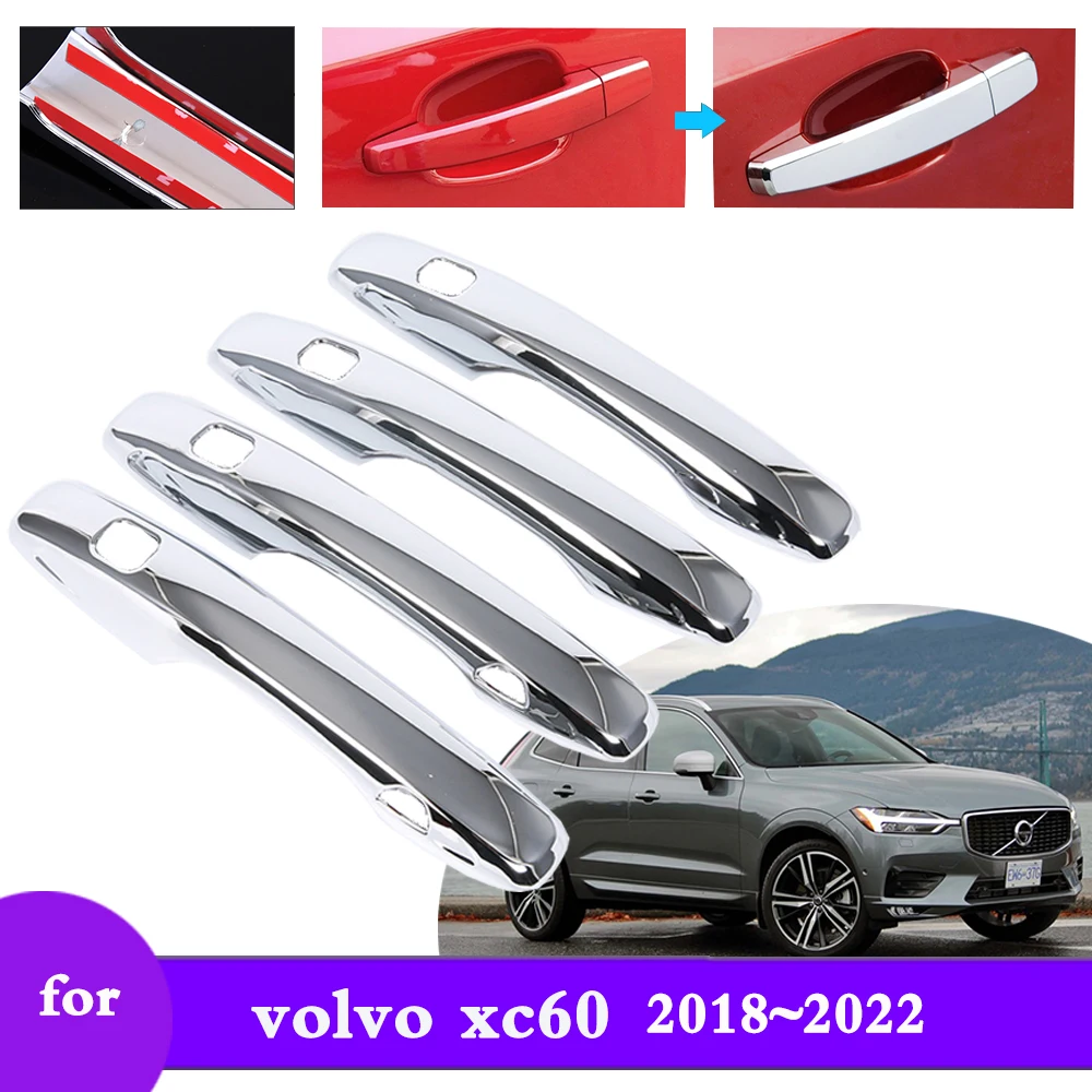 Chrome Smart Outer Door Handle Cover for Volvo XC60 60 MK2 2018 2019 2020 2021 2022 Car External Protective Accessories Stickers
Chrome Smart Outer Door Handle Cover for Volvo XC60 60 MK2 2018 2019 2020 2021 2022 Car External Protective Accessories Stickers