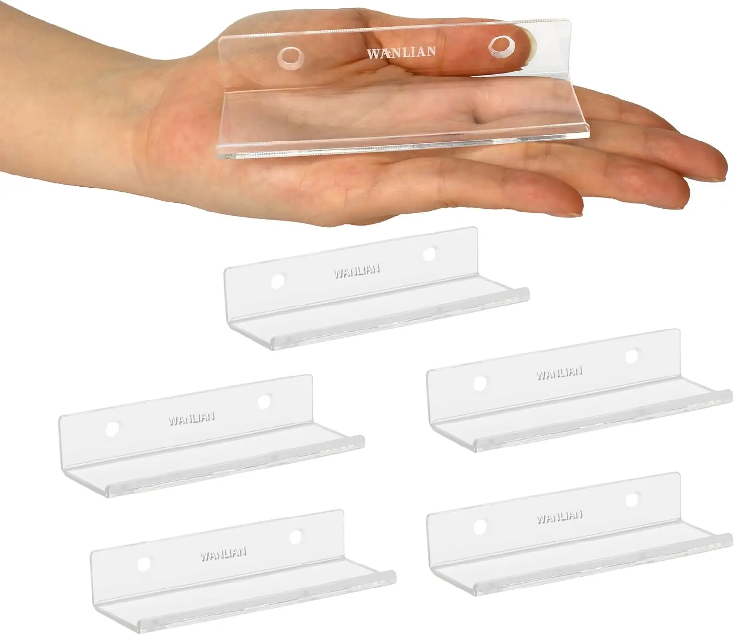 Clear Vinyl Record Shelf Wall Mount 6 Pack, Acrylic Album Holder Display Your Daily LP Listening in Office Home
Clear Vinyl Record Shelf Wall Mount 6 Pack, Acrylic Album Holder Display Your Daily LP Listening in Office Home
