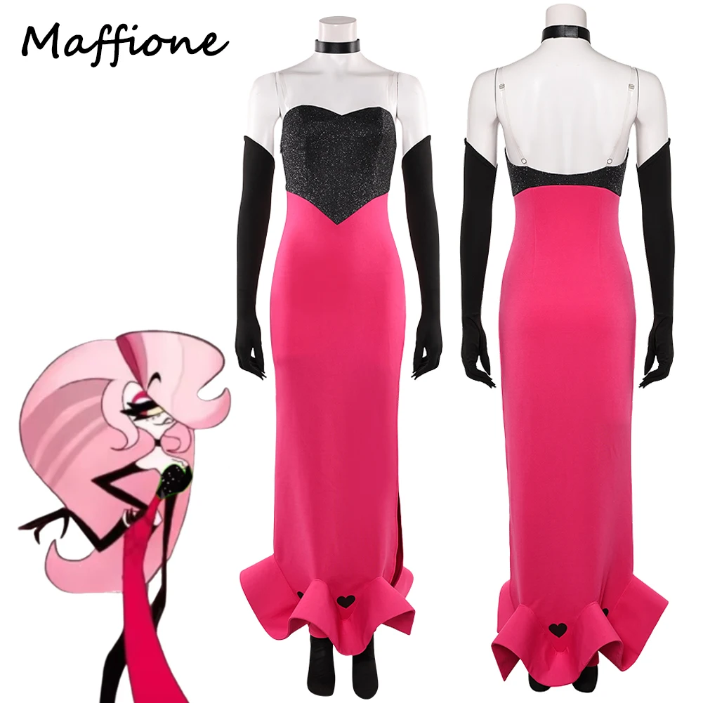 Отель ТВ Hell Inn Angel Пылезащитное платье Косплей Костюм с перчатками и воротником Женская маскировка Ролевая игра Юбка «рыбий хвост» Хэллоуин
Отель ТВ Hell Inn Angel Пылезащитное платье Косплей Костюм с перчатками и воротником Женская маскировка Ролевая игра Юбка «рыбий хвост» Хэллоуин