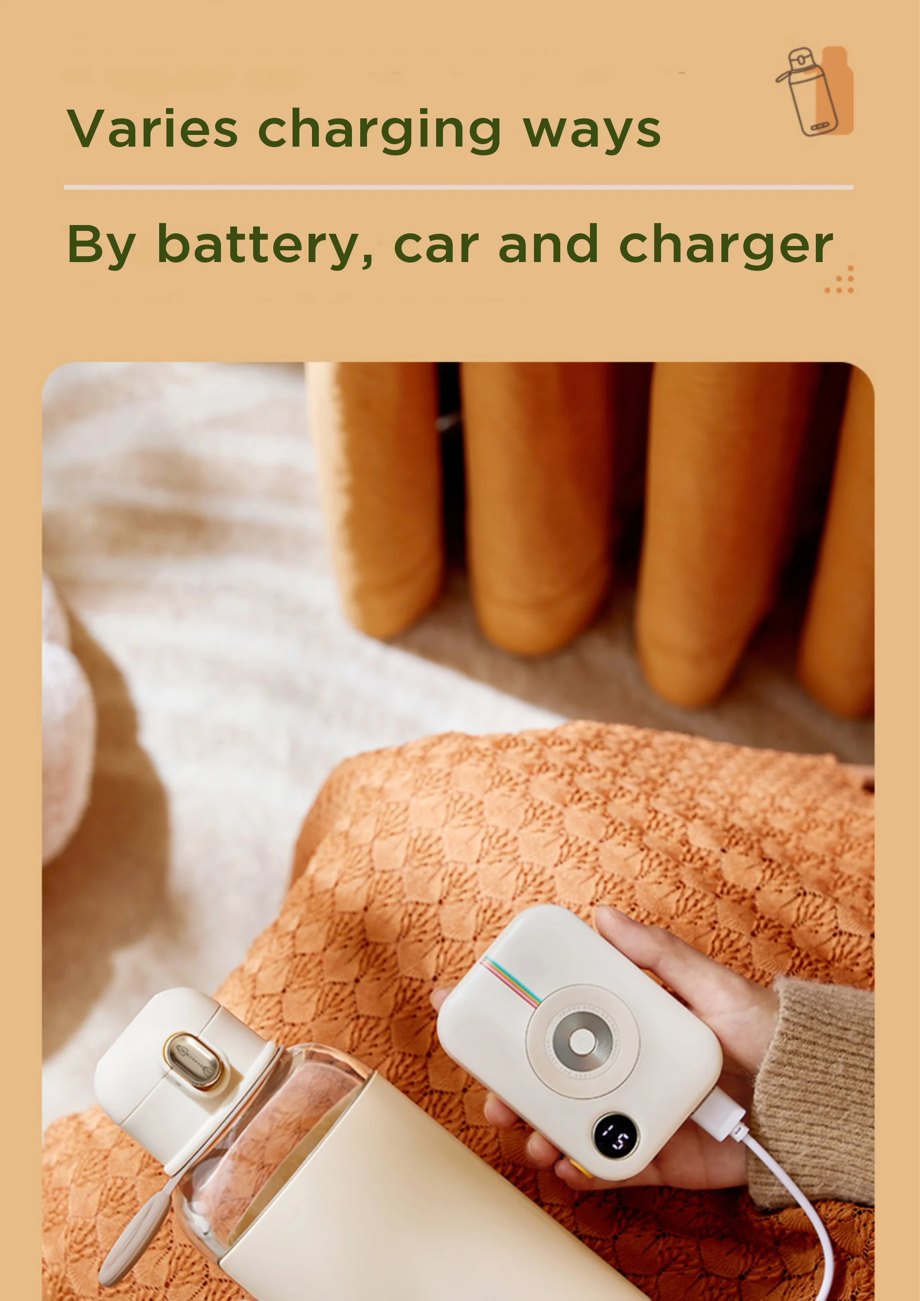 EE1 USB Battery Charge Wireless Powerful Fast Heating Travel Water Warmer Portable Baby Milk Bottle Warmer
EE1 USB Battery Charge Wireless Powerful Fast Heating Travel Water Warmer Portable Baby Milk Bottle Warmer