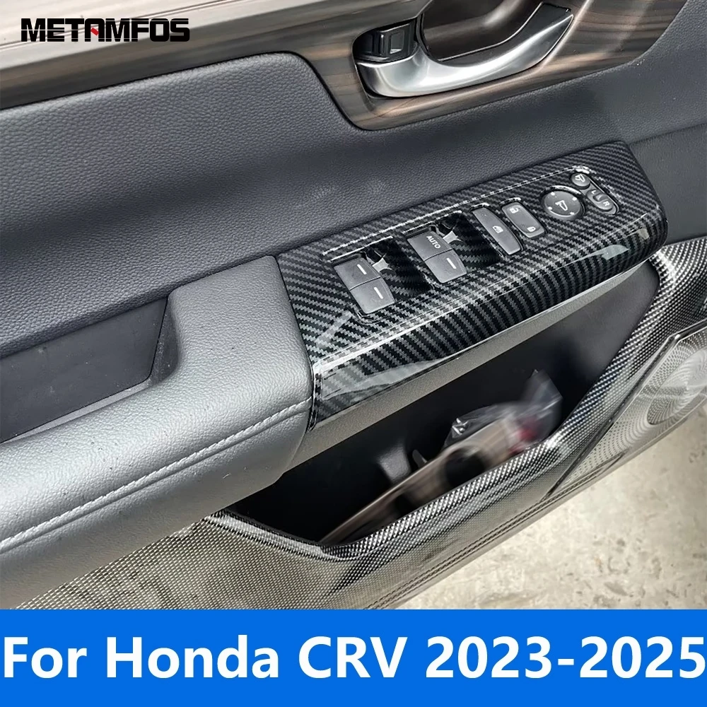 For Honda CR-V CRV 2023 2024 2025 Carbon Fiber Window Lift Switch Cover Trim Interior Door Armrest Frame Accessories Car Styling
For Honda CR-V CRV 2023 2024 2025 Carbon Fiber Window Lift Switch Cover Trim Interior Door Armrest Frame Accessories Car Styling