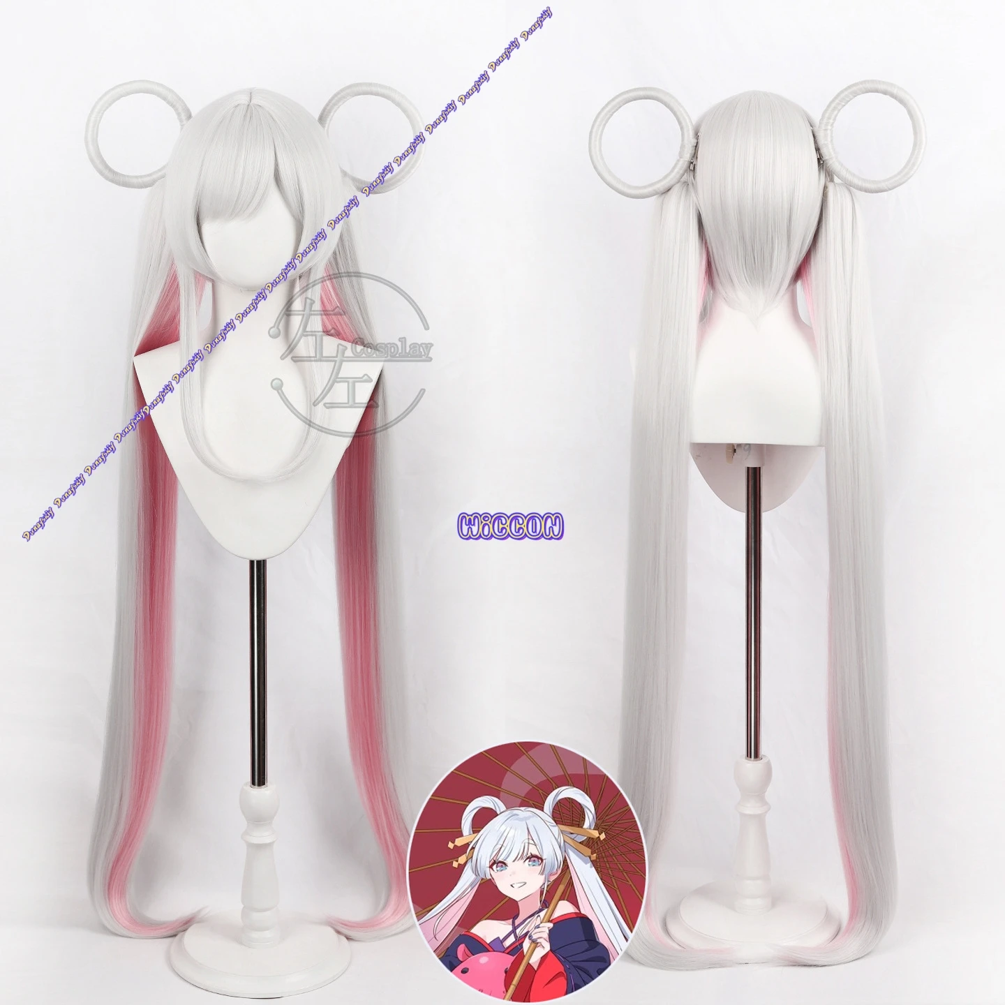 Аниме Cosmic Princess Kaguya Yachiyo Runami Косплей Парик Chou Kaguya-hime Kaguya Длинные розовые серые волосы 2-петлевые парики для женщин и девочек
Аниме Cosmic Princess Kaguya Yachiyo Runami Косплей Парик Chou Kaguya-hime Kaguya Длинные розовые серые волосы 2-петлевые парики для женщин и девочек