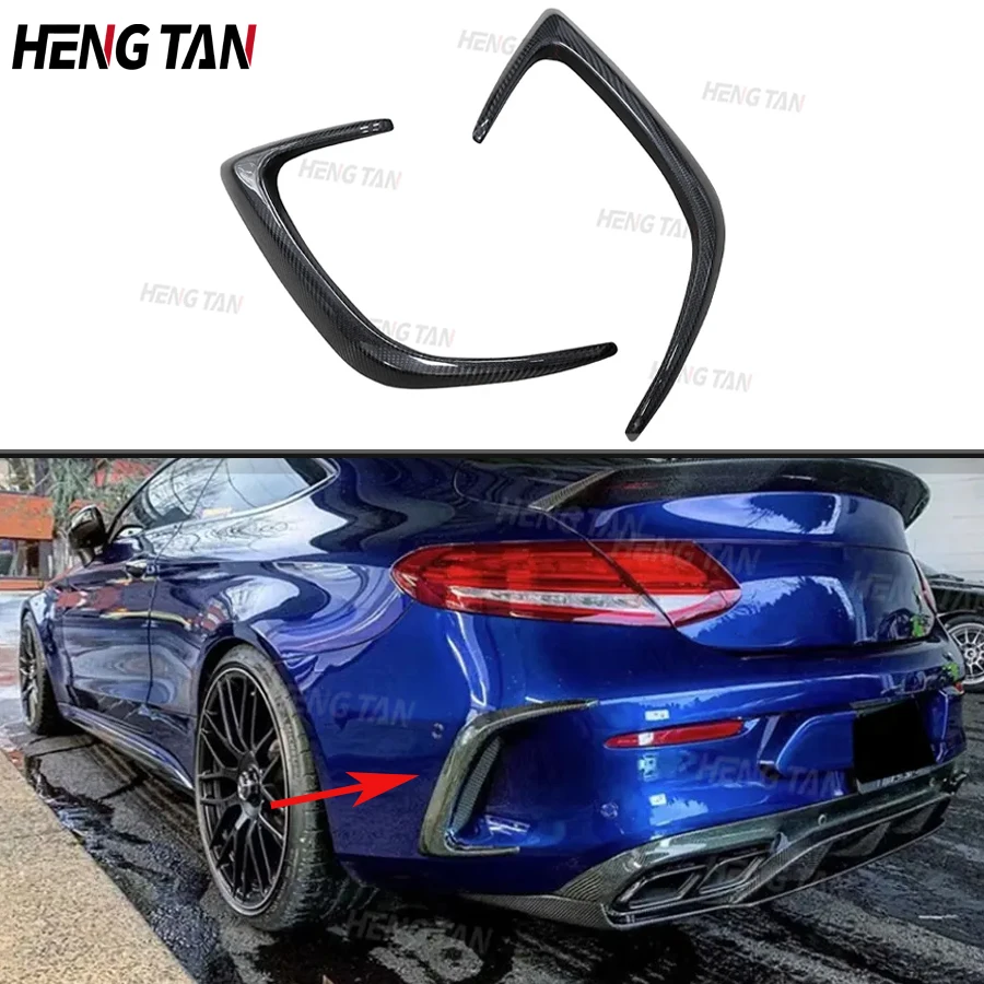 Carbon Fiber Rear Side Front Air Outlet Diffuser Spoiler For Mercedes Benz C Class W205 C63 2-door Upgrade Body kit
Carbon Fiber Rear Side Front Air Outlet Diffuser Spoiler For Mercedes Benz C Class W205 C63 2-door Upgrade Body kit