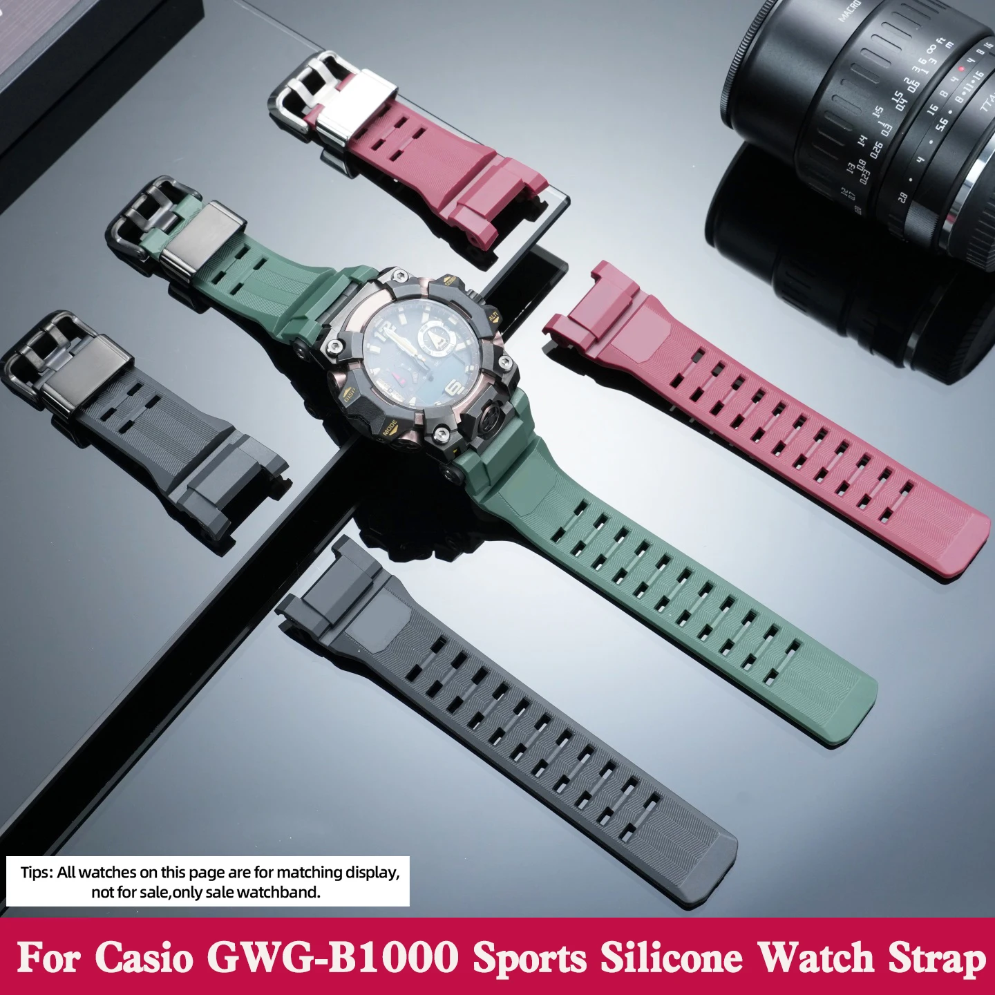 Silicone Replacement Watch Band For Casio Mud Master 3rd GWG-B1000 GWGB1000 Men Outdoor Sport Rubber Watch Strap Waterproof Soft
Silicone Replacement Watch Band For Casio Mud Master 3rd GWG-B1000 GWGB1000 Men Outdoor Sport Rubber Watch Strap Waterproof Soft