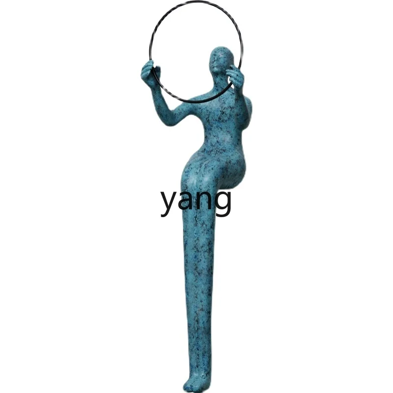 L'm'm sculpture figure art hall circle portrait decoration floor abstract large ornament
L'm'm sculpture figure art hall circle portrait decoration floor abstract large ornament