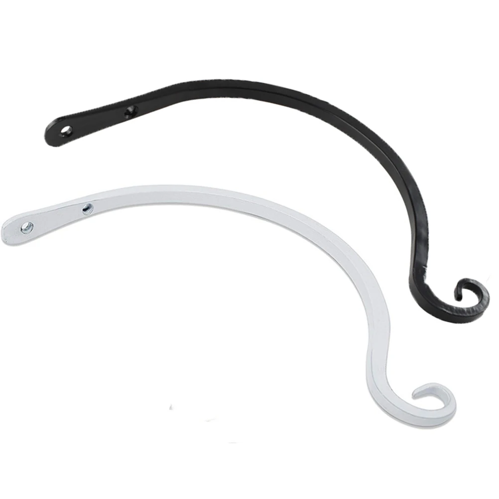 2 Pcs Flower Basket Hooks Iron Wall Hanging Gardening Bracket White Outdoor Rustproof Sturdy Structure Storage Utility
2 Pcs Flower Basket Hooks Iron Wall Hanging Gardening Bracket White Outdoor Rustproof Sturdy Structure Storage Utility