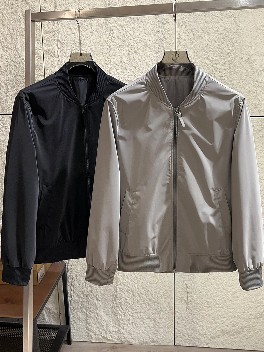 High-End Anti-Wrinkle Lightweight Breathable Spring Men's Baseball Collar Resistant Water Casual Jacket Outerwear Trendy
High-End Anti-Wrinkle Lightweight Breathable Spring Men's Baseball Collar Resistant Water Casual Jacket Outerwear Trendy