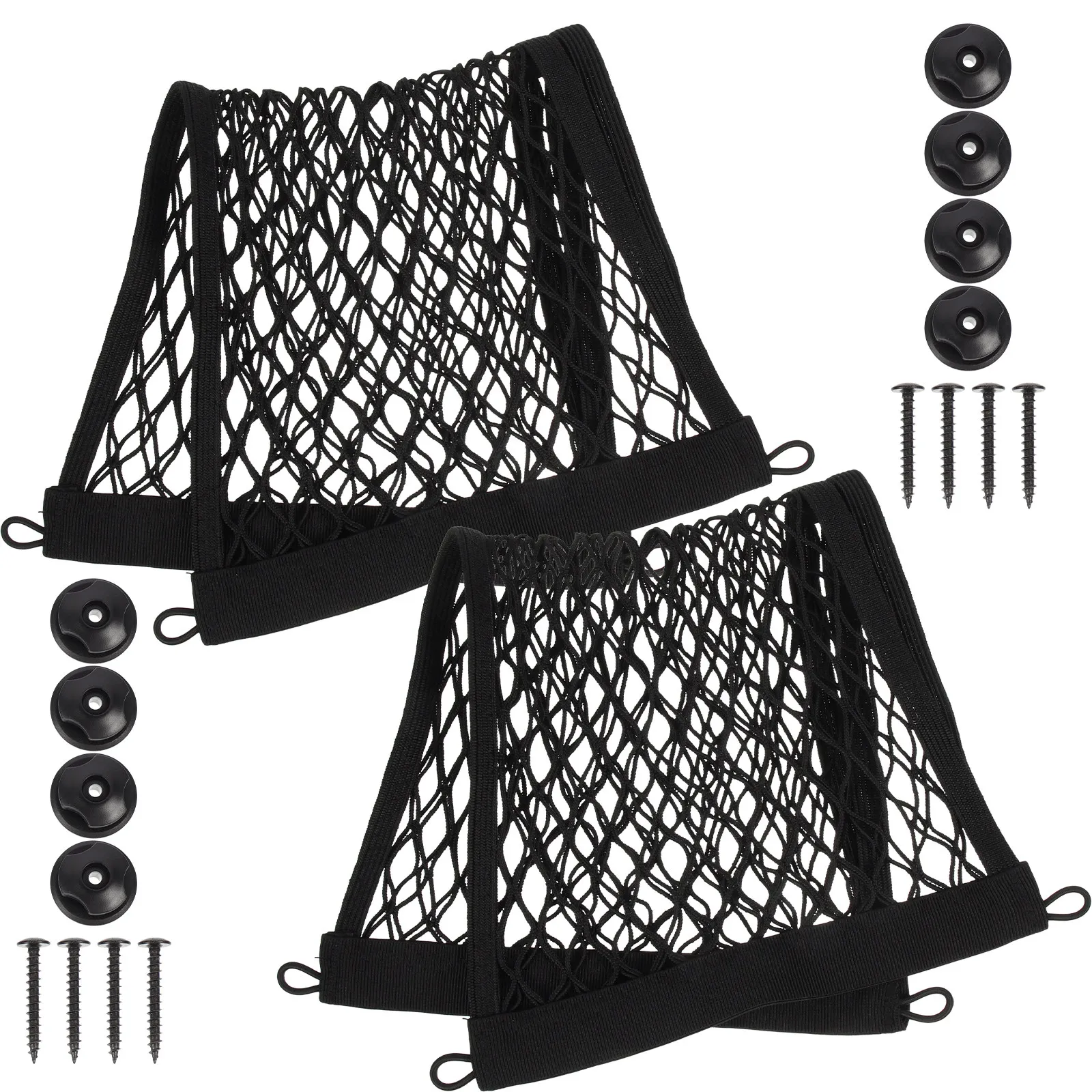 2Pcs Car Storage Net Small Cargo Net Trunk Organizer for Suv Car Back Seat Organizer Camper Rv Storage Automotive Cargo Nets
2Pcs Car Storage Net Small Cargo Net Trunk Organizer for Suv Car Back Seat Organizer Camper Rv Storage Automotive Cargo Nets