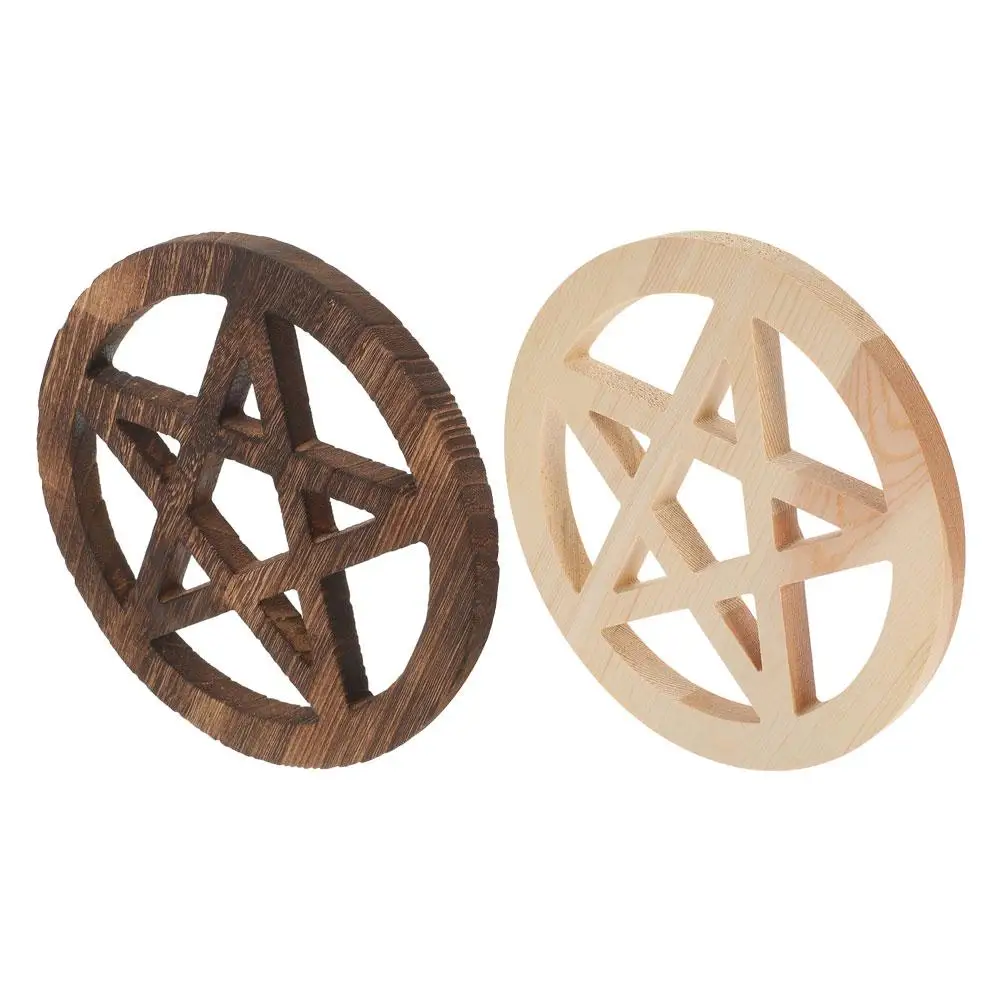 2 Pcs Pentagram Ornament Wooden Star Home Decor Retro Style Adornments Bedroom Desktop Wall Decoration Craftsmanship
2 Pcs Pentagram Ornament Wooden Star Home Decor Retro Style Adornments Bedroom Desktop Wall Decoration Craftsmanship