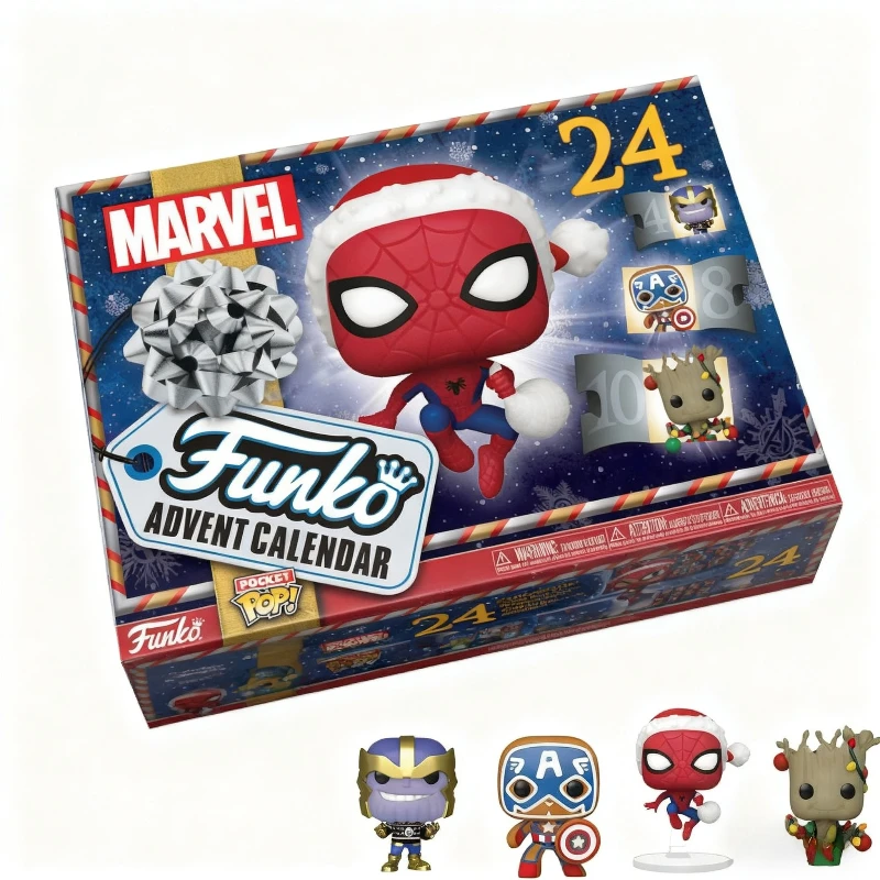 Человек-паук, подарок на Рождество и Хэллоуин, аниме, экшн-фигурка, модель, коллекция, детские игрушки, Адвент-календарь Marvel, подарок-сюрприз
Человек-паук, подарок на Рождество и Хэллоуин, аниме, экшн-фигурка, модель, коллекция, детские игрушки, Адвент-календарь Marvel, подарок-сюрприз