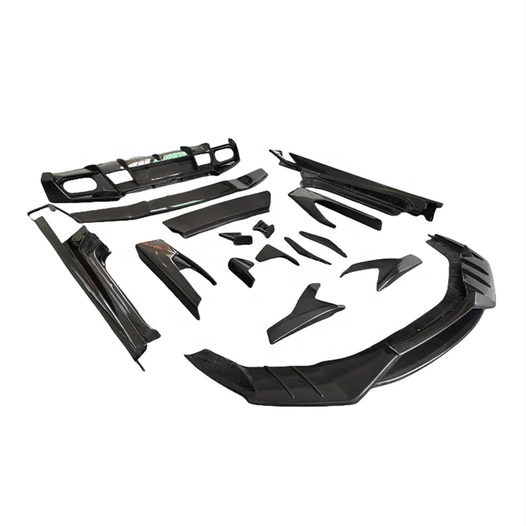 Высококачественные детали кузова из углеродного волокна в стиле M для Lamborghini Huracan LP610, край переднего бампера, задний диффузор, спойлер, боковой корпус
Высококачественные детали кузова из углеродного волокна в стиле M для Lamborghini Huracan LP610, край переднего бампера, задний диффузор, спойлер, боковой корпус