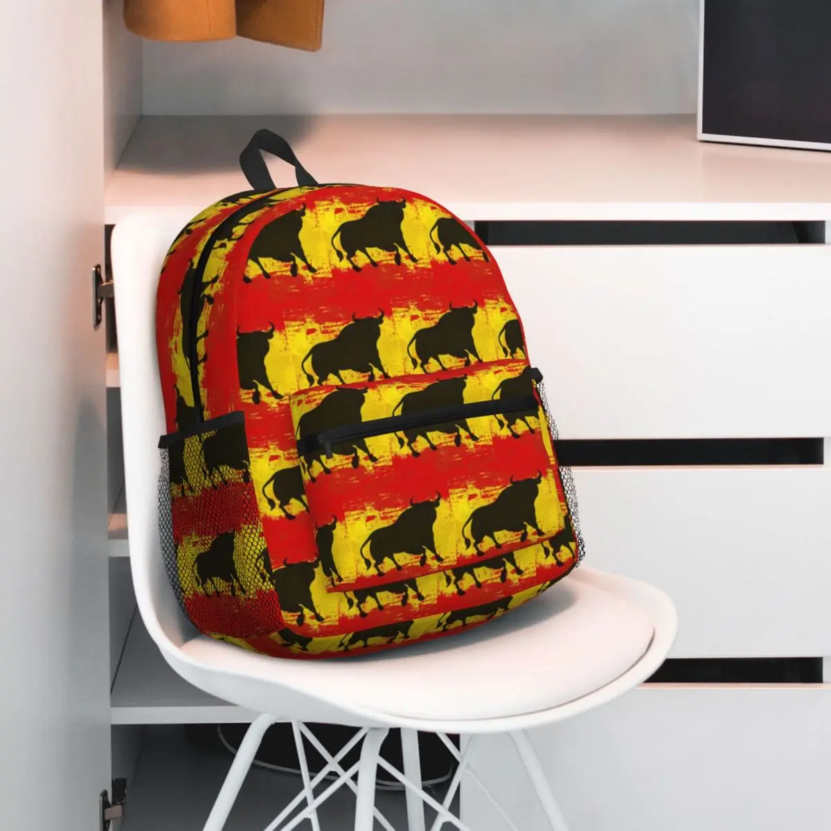 Spain Flag With Bull (2) Backpack Student BookBag Kids School Bag Laptop Shoulder Bags for Boys Girls
Spain Flag With Bull (2) Backpack Student BookBag Kids School Bag Laptop Shoulder Bags for Boys Girls