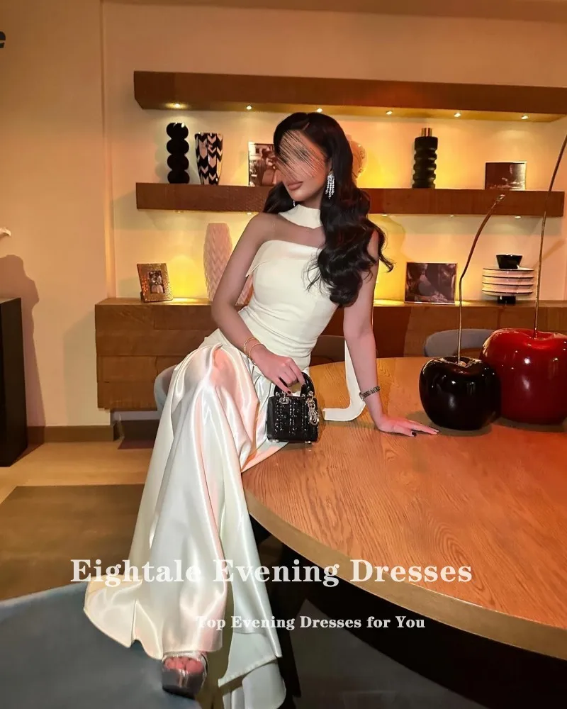 Eightale Arabic Evening Dress Customized Yellow Top Stretchy Satin Skirt Mermaid Prom Wedding Party Gowns
Eightale Arabic Evening Dress Customized Yellow Top Stretchy Satin Skirt Mermaid Prom Wedding Party Gowns