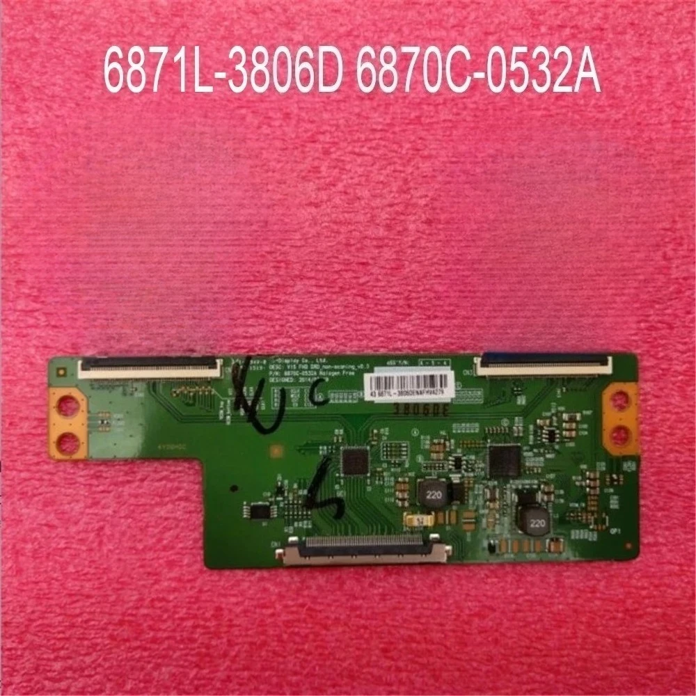 6871L-3806D 6870C-0532A NC430DUE-SADP1 T-CON Logic Board is for 43LF5100 43LF5400 43LH5500 43LJ5500 43LH5700 43LK5700 43LF590 TV
6871L-3806D 6870C-0532A NC430DUE-SADP1 T-CON Logic Board is for 43LF5100 43LF5400 43LH5500 43LJ5500 43LH5700 43LK5700 43LF590 TV