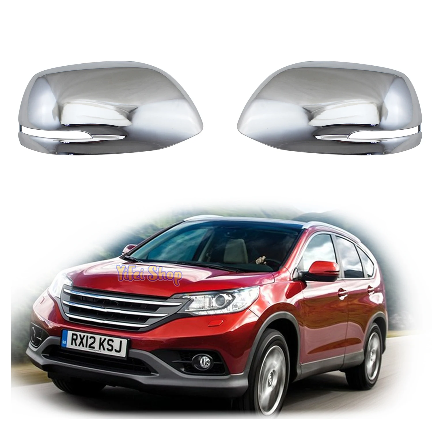 Yifei 2PCS Car Chrome Rearview Accessories Plated Carbon Door Mirror Cover Trim 2012 2013 2014 2015 2016 For Honda CR-V CRV
Yifei 2PCS Car Chrome Rearview Accessories Plated Carbon Door Mirror Cover Trim 2012 2013 2014 2015 2016 For Honda CR-V CRV