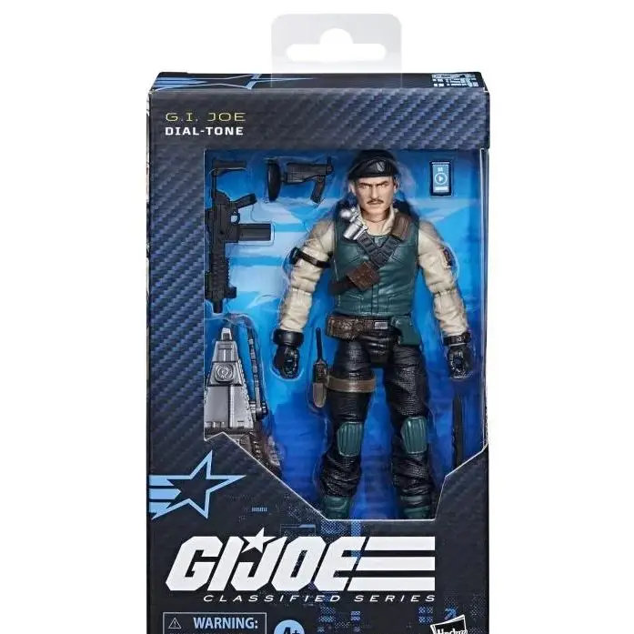 In Stock Original G.I JOE Classified DIAL-Tone 6 Inch Action Figure
In Stock Original G.I JOE Classified DIAL-Tone 6 Inch Action Figure