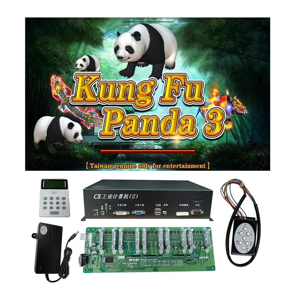 USA Popular Panda 3 Fish Hunter Game Machine Host Accessories For 4/6/8/10 Players Fish Table Video Game Machine
USA Popular Panda 3 Fish Hunter Game Machine Host Accessories For 4/6/8/10 Players Fish Table Video Game Machine