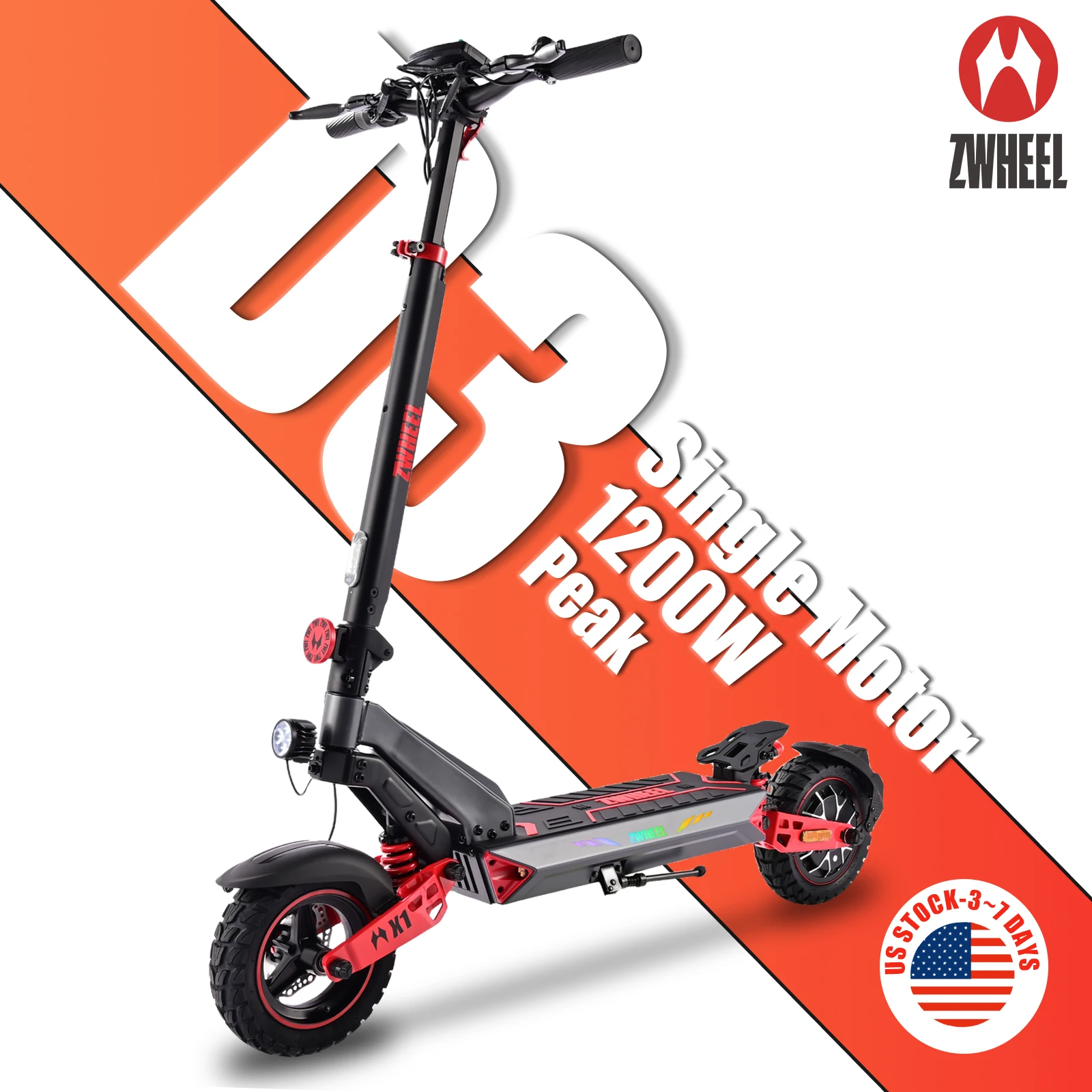 D3 Single Motor Electric Scooter 1200W Peak 32MPH Max Speed 720Wh Premium Lithium Battery 34 Miles Max Range Smart APP Unlocking Disc Brake System Front&Rear Dual Shock Absorbing Arm 10inch Tubeless Tires 4 Riding Modes Foldable Escooter US Stock 2026
D3 Single Motor Electric Scooter 1200W Peak 32MPH Max Speed 720Wh Premium Lithium Battery 34 Miles Max Range Smart APP Unlocking Disc Brake System Front&Rear Dual Shock Absorbing Arm 10inch Tubeless Tires 4 Riding Modes Foldable Escooter US Stock 2026