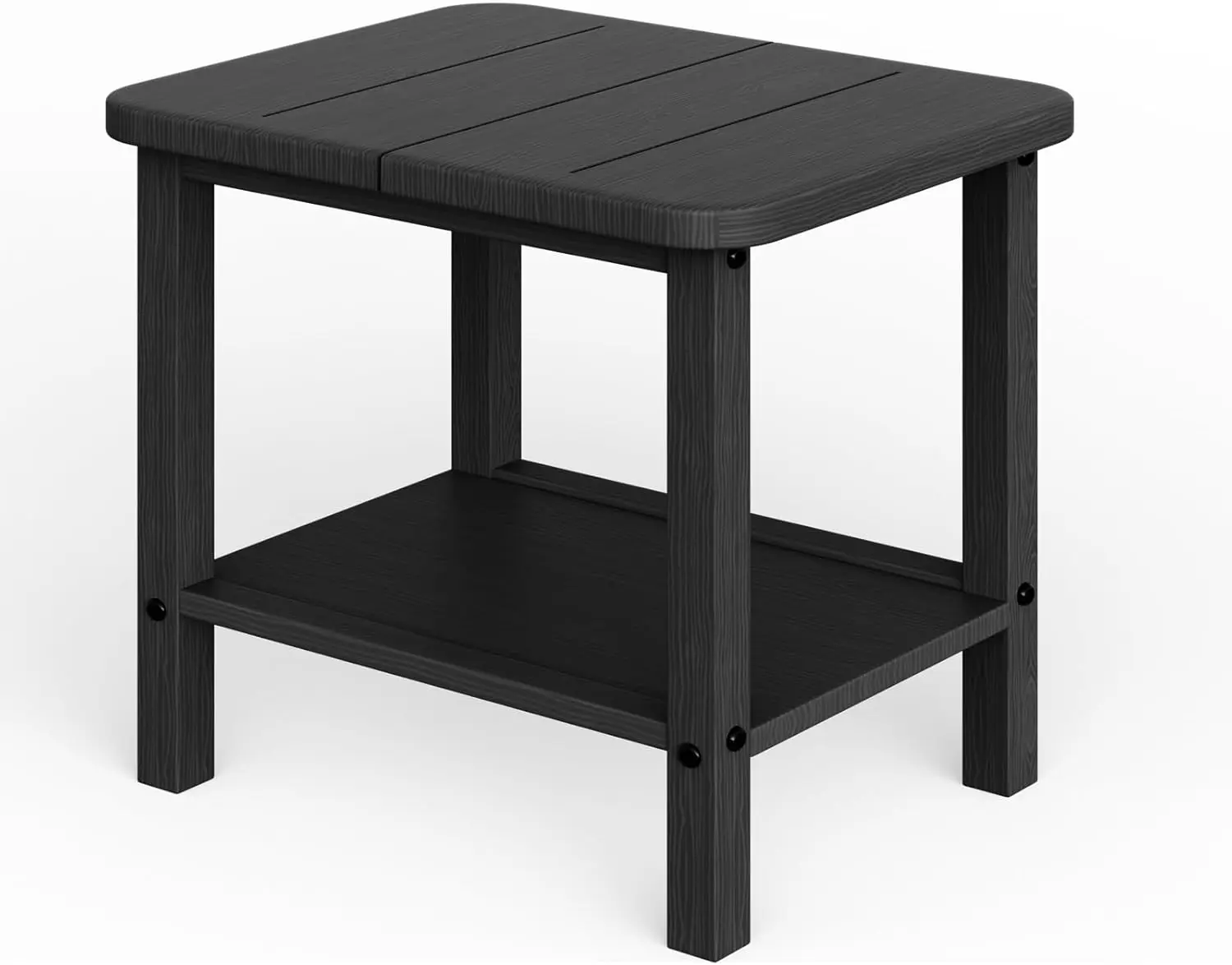 Patio Side Table, Small Rectangular HDPE Adirondack End Table for Outdoor Use in Pool, Garden, Lawn, Backyard,Black
Patio Side Table, Small Rectangular HDPE Adirondack End Table for Outdoor Use in Pool, Garden, Lawn, Backyard,Black