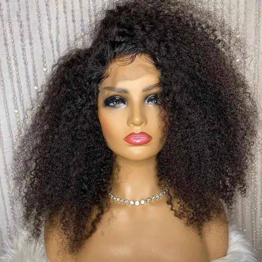 Natural 26inches Soft Black Deep Curly 180Density Lace Front Wig For Black Women BabyHair Glueless Preplucked Heat Resistant
Natural 26inches Soft Black Deep Curly 180Density Lace Front Wig For Black Women BabyHair Glueless Preplucked Heat Resistant