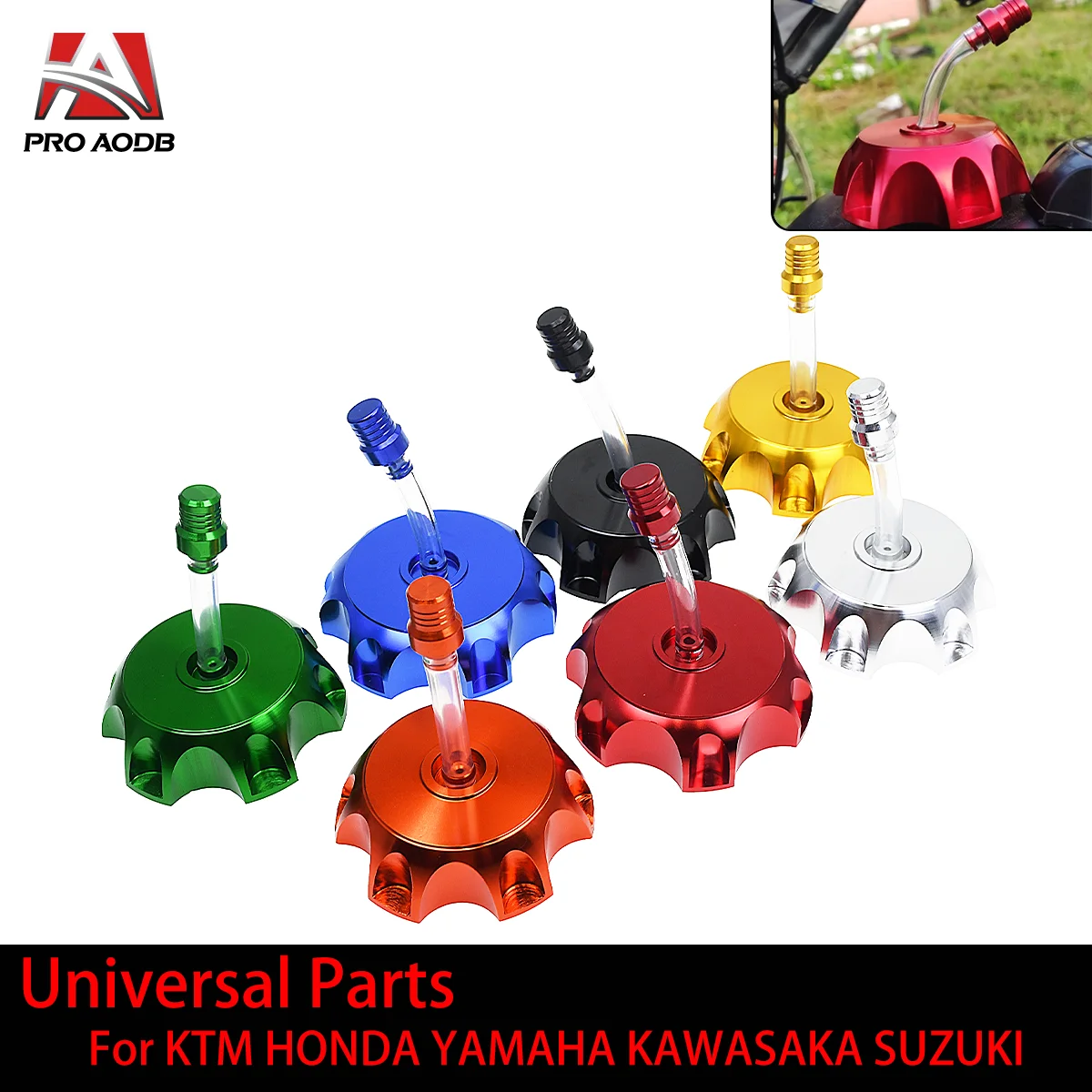 Gas Fuel Petrol Tank Cap Universal CNC Aluminum Motorcycle Accessories Parts For Dirt Bike Pit Bike ATV Quad For Most Motocross
Gas Fuel Petrol Tank Cap Universal CNC Aluminum Motorcycle Accessories Parts For Dirt Bike Pit Bike ATV Quad For Most Motocross