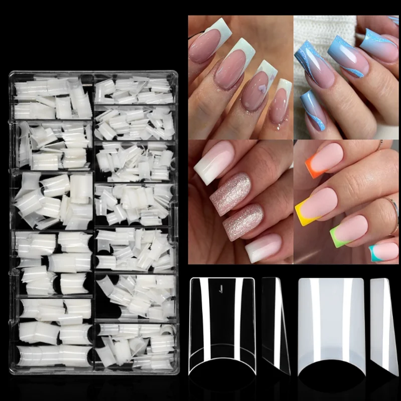 504PCS Half Short Square Nail Patch Tips DIY Finger Nail Decorations Manicure Extension Detachable Full Cover Fake Nails
504PCS Half Short Square Nail Patch Tips DIY Finger Nail Decorations Manicure Extension Detachable Full Cover Fake Nails