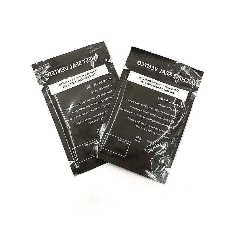 Chest Seal Patch/Hydrocolloid Dressing Chest Seal Patch D Training Protective Life-saving Equipment
Chest Seal Patch/Hydrocolloid Dressing Chest Seal Patch D Training Protective Life-saving Equipment