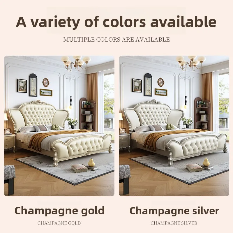 180x200cm Double Bed Queen Beds Frame Furniture Bedrooms Home Deluxe European Style Leather Wedding Bedroom Beds And Bed Frames
180x200cm Double Bed Queen Beds Frame Furniture Bedrooms Home Deluxe European Style Leather Wedding Bedroom Beds And Bed Frames