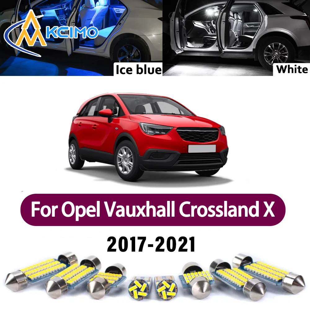 Energy Saving & Safer LED Interior Light Kit For Opel Vauxhall Crossland X 2017-2021Dome Map Lamp White Blue Car Accessories
Energy Saving & Safer LED Interior Light Kit For Opel Vauxhall Crossland X 2017-2021Dome Map Lamp White Blue Car Accessories