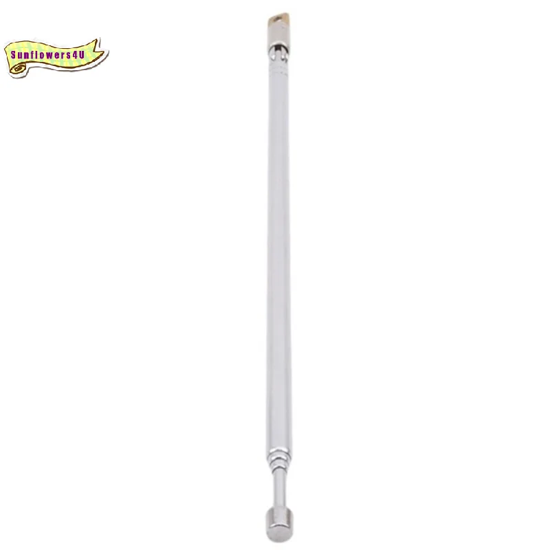 Replacement 60cm FM Antenna Radio Portable 6 Sections TV Antenna Telescopic Rotatable Antenna Aerial for Radio TV
Replacement 60cm FM Antenna Radio Portable 6 Sections TV Antenna Telescopic Rotatable Antenna Aerial for Radio TV