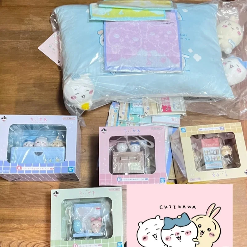 Original In-Stock Bandai Ichiban Kuji Chiikawa Chiikawa Jiyi Xiaoba Usachi Hot Spring Bathhouse Figure Pillow Storage Pen Holder
Original In-Stock Bandai Ichiban Kuji Chiikawa Chiikawa Jiyi Xiaoba Usachi Hot Spring Bathhouse Figure Pillow Storage Pen Holder