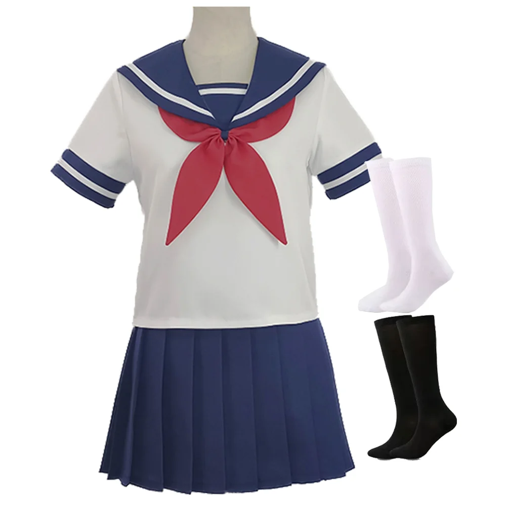 Anime cos Ayano Aishi Yandere-chan Cosplay school uniform for socks--- customized
Anime cos Ayano Aishi Yandere-chan Cosplay school uniform for socks--- customized