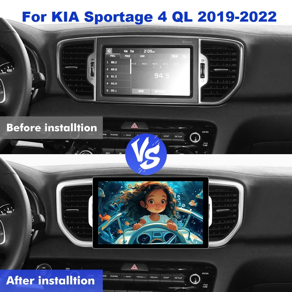 ISUDAR 11.5 Inch Android 13 Car Radio For KIA Sportage 4 QL 2016-2022 GPS Auto radio Multimedia Player Stereo 4G Carplay auto 4G
ISUDAR 11.5 Inch Android 13 Car Radio For KIA Sportage 4 QL 2016-2022 GPS Auto radio Multimedia Player Stereo 4G Carplay auto 4G