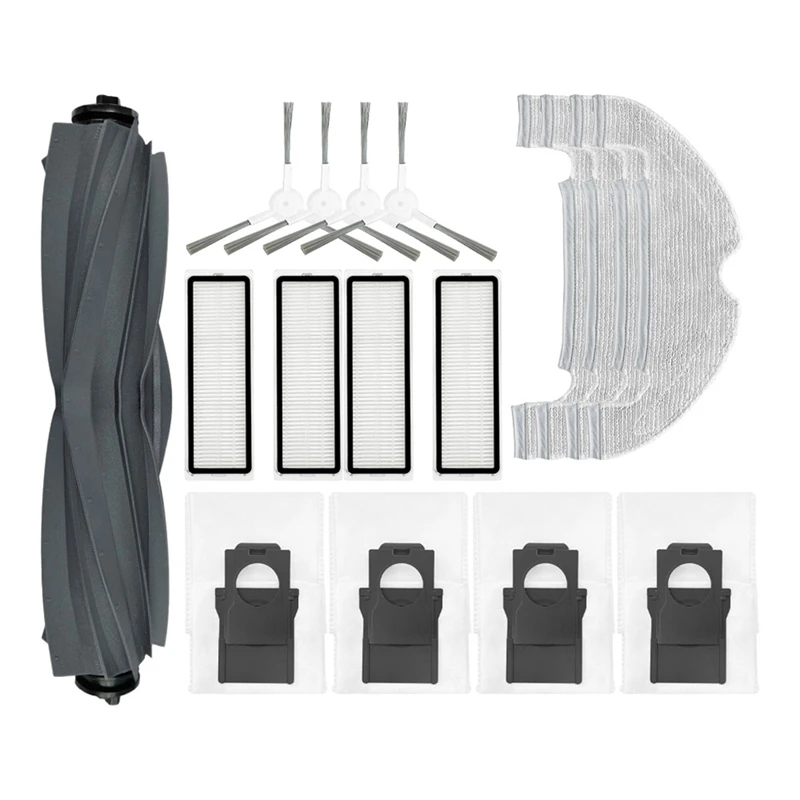 For Dreame D10 Plus Gen2 Replacement Main Side Brush HEPA Filter Mop Pad Dust Bags Parts Accessories
For Dreame D10 Plus Gen2 Replacement Main Side Brush HEPA Filter Mop Pad Dust Bags Parts Accessories