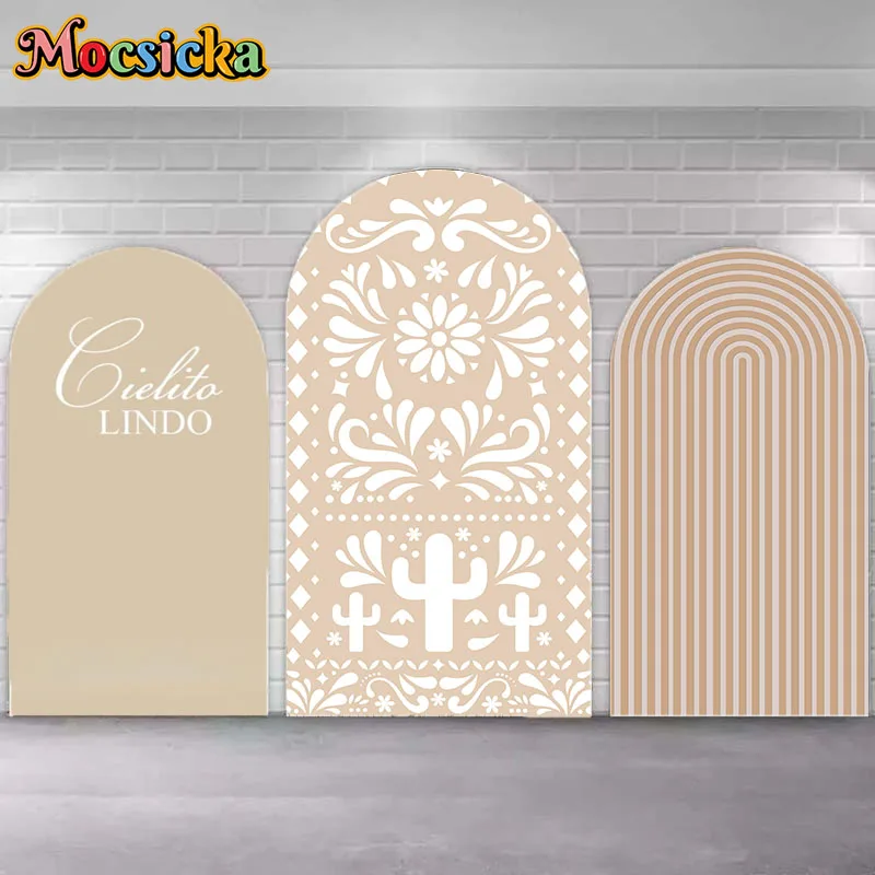 Mocsicka Custom 2-Sided Mexican Fiesta Talavera Arch Backdrop Cover Wedding Kids Birthday Party Baby Shower Backdrop Photo
Mocsicka Custom 2-Sided Mexican Fiesta Talavera Arch Backdrop Cover Wedding Kids Birthday Party Baby Shower Backdrop Photo