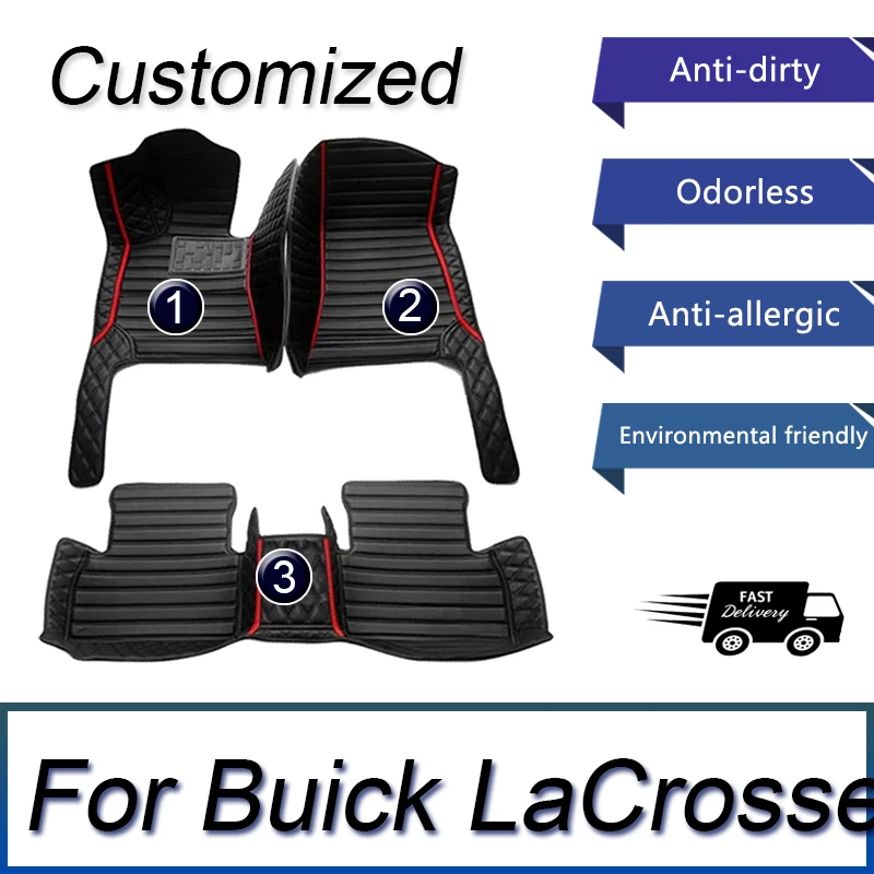Car Floor Mats For Buick LaCrosse 2009 2010 2011 2012 2013 2014 2015 Custom Auto Foot Pads Carpet Cover Interior Accessories
Car Floor Mats For Buick LaCrosse 2009 2010 2011 2012 2013 2014 2015 Custom Auto Foot Pads Carpet Cover Interior Accessories