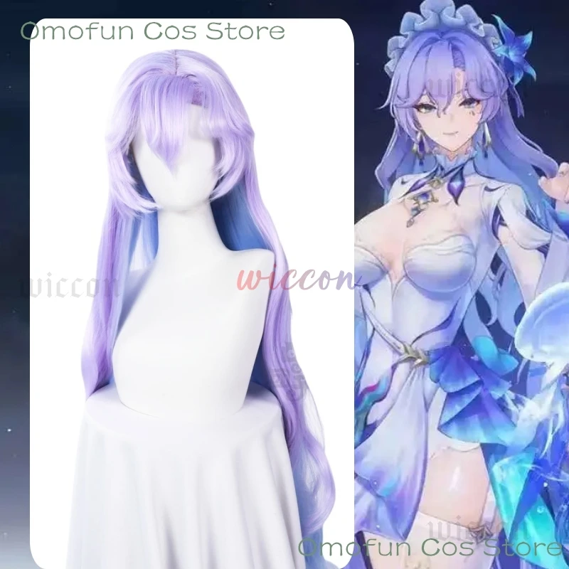Wuthering Waves Cantarella Cosplay Wig Blue Purple Long Hair Rinascita Fisalia Family Halloween Party for Women Girls Carnival
Wuthering Waves Cantarella Cosplay Wig Blue Purple Long Hair Rinascita Fisalia Family Halloween Party for Women Girls Carnival