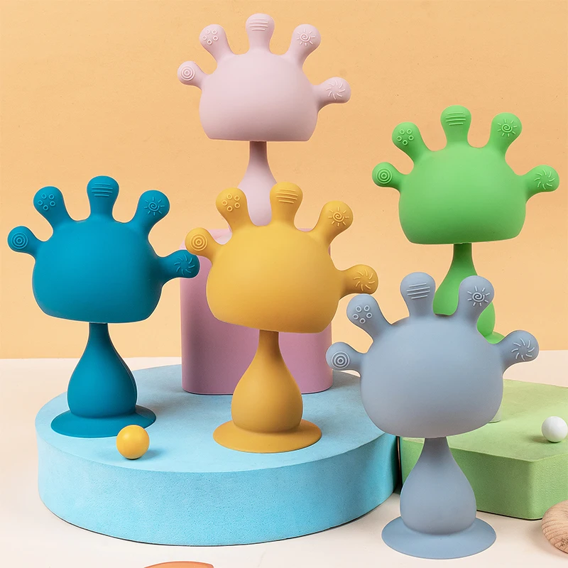 Baby Finger Mushroom-Shaped Rattle Teether, Silicone Soft Teething Stick, Newborn Soothing and Chewing Fun
Baby Finger Mushroom-Shaped Rattle Teether, Silicone Soft Teething Stick, Newborn Soothing and Chewing Fun