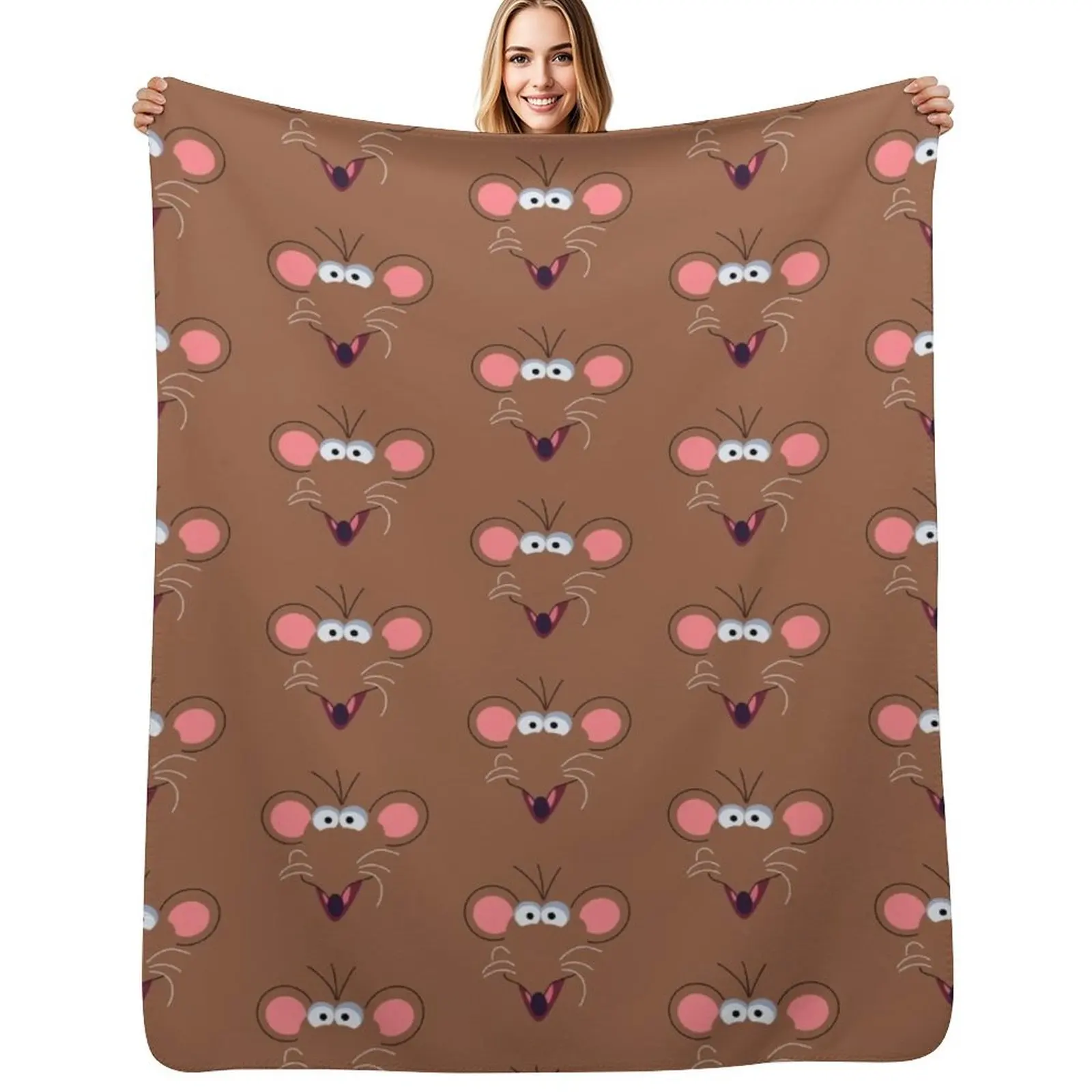 Rizzo the rat Throw Blanket Cozy Sofa Blanket for TV Watching Napping
Rizzo the rat Throw Blanket Cozy Sofa Blanket for TV Watching Napping
