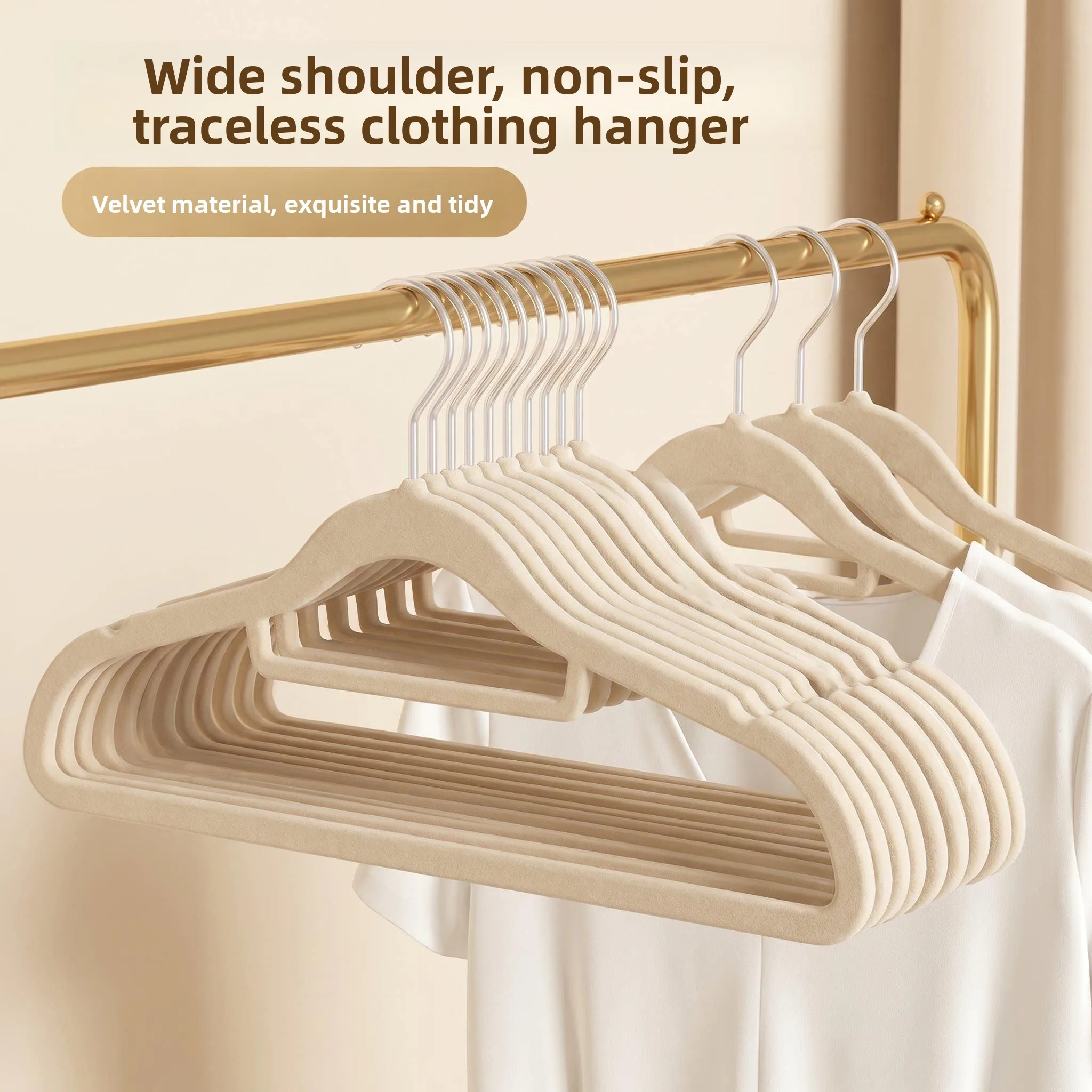 Thickened Extra Large Clothes Hanger Home Dormitory Student Markless Clothes Drying Rack Balcony No Bagging
Thickened Extra Large Clothes Hanger Home Dormitory Student Markless Clothes Drying Rack Balcony No Bagging