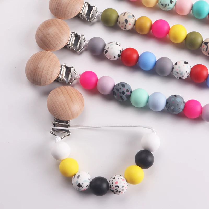 Stylish Simple Pacifier Clip Trendy Accessory Baby Essentials Soft Chews Silicone Chew Toy for Teething Infants
Stylish Simple Pacifier Clip Trendy Accessory Baby Essentials Soft Chews Silicone Chew Toy for Teething Infants